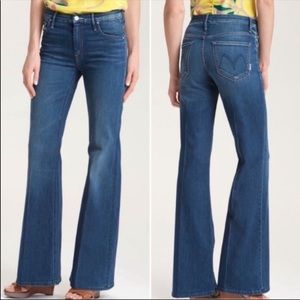 Mother The Mellow Drama blue jeans in Stardust size 28
